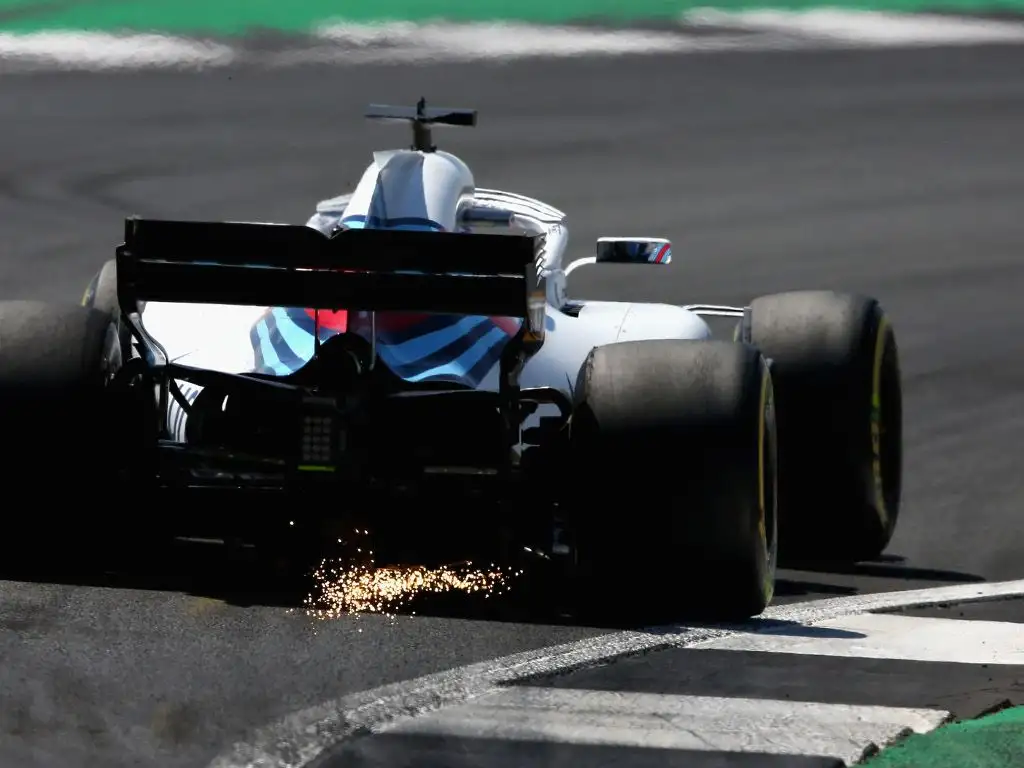 Williams Rear Wing Williams persist with wing despite catastrophic issue