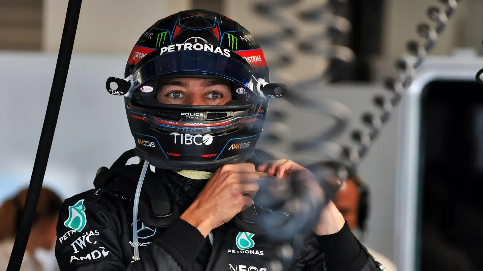 George Rusell Miami George Russell critical of ‘brutal’ track surface at Miami Grand Prix