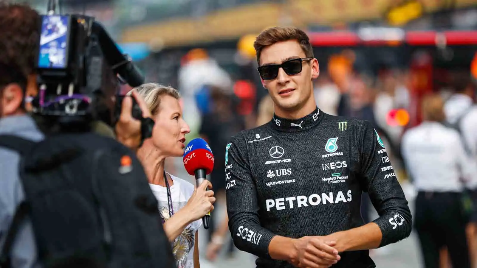 George Russell Racing Partner George Russell makes race engineer substitution for 2023 season