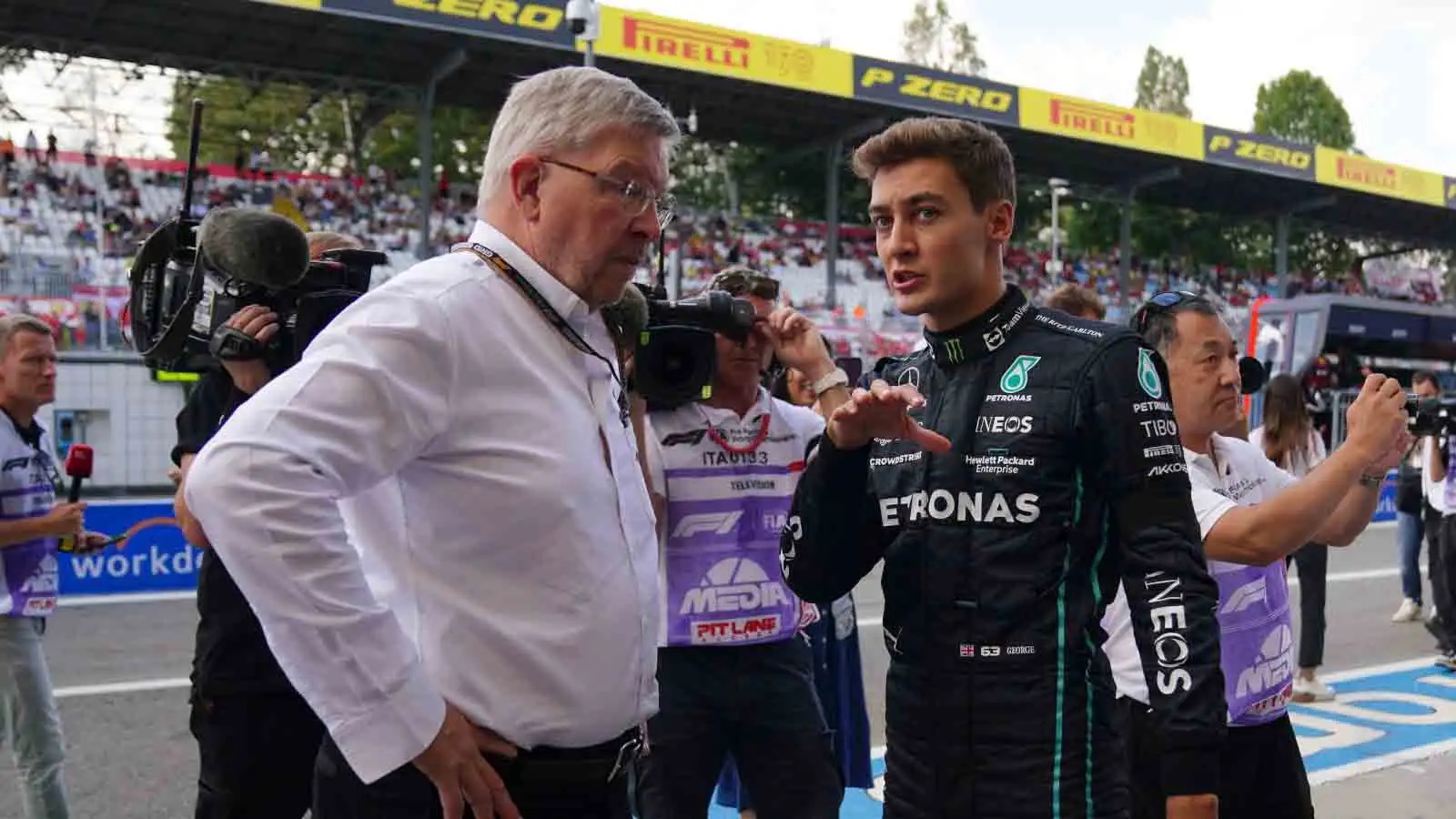 George Russell Racing Partner George Russell calls on Formula 1 to have a grid penalty ‘rethink’