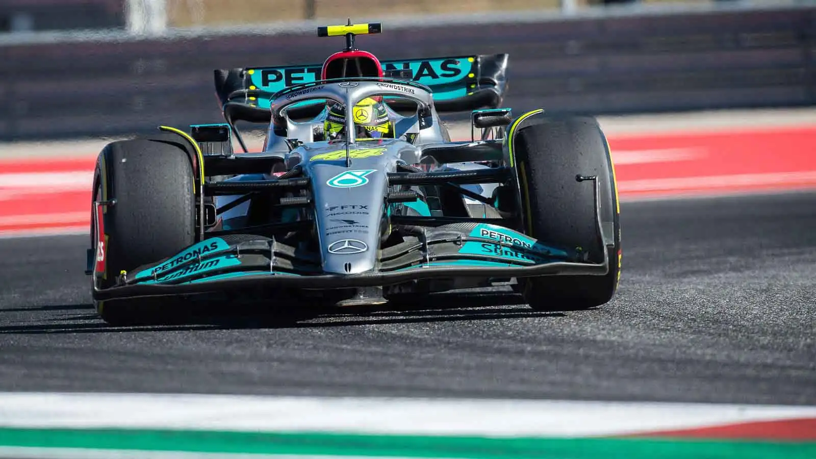 Lewis Riding Lewis Hamilton 'definitely felt improvements', but COTA bumps made ride ...