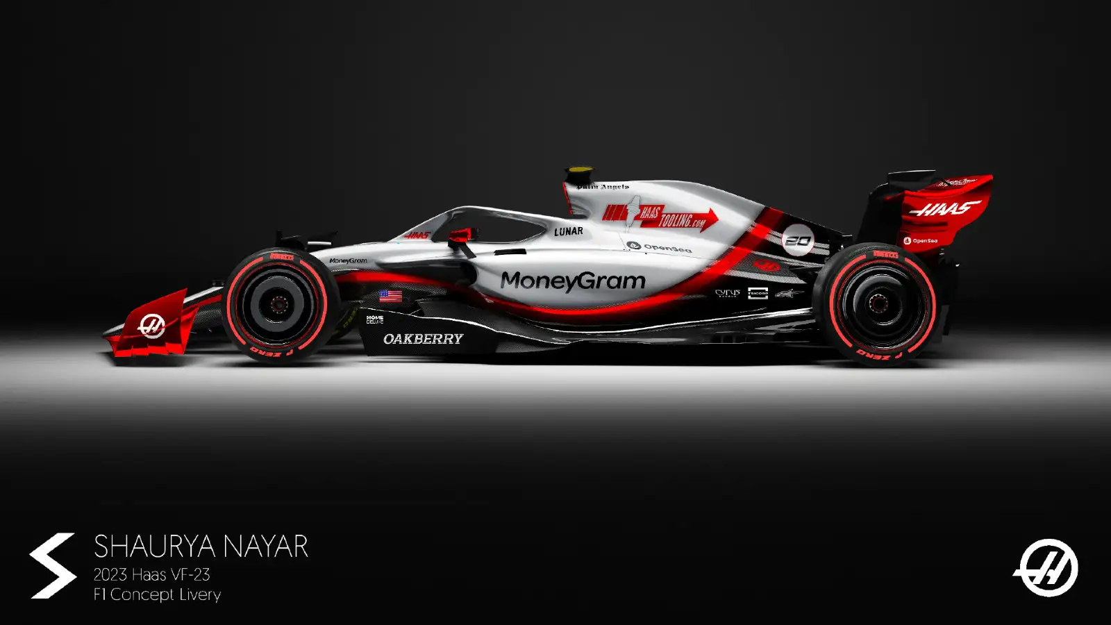 New sponsor, new look for Haas as American team kick off 2025 launch