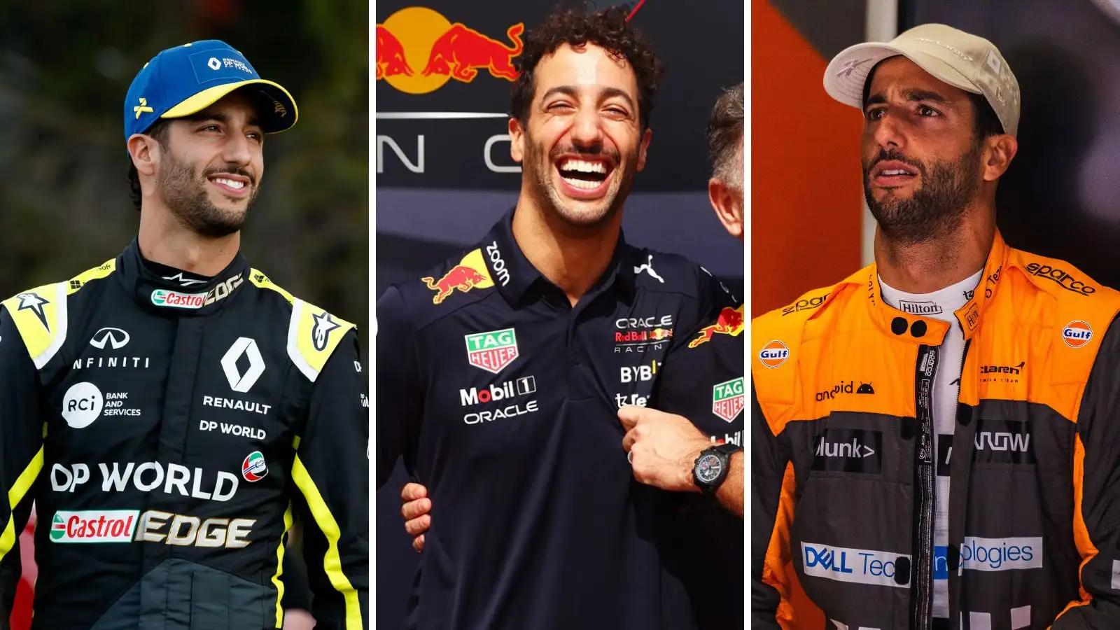 Ranked: The 10 possible F1 2024 destinations for Daniel Ricciardo ...