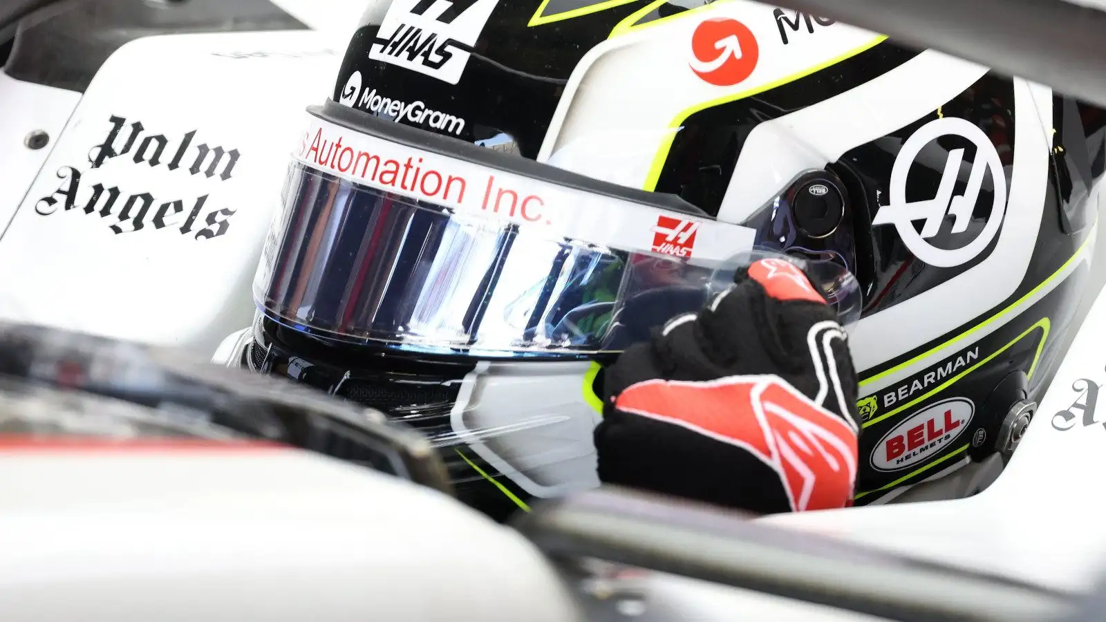 Bearman Racing Oliver Bearman reacts after eye-catching F1 debut in Mexico : PlanetF1