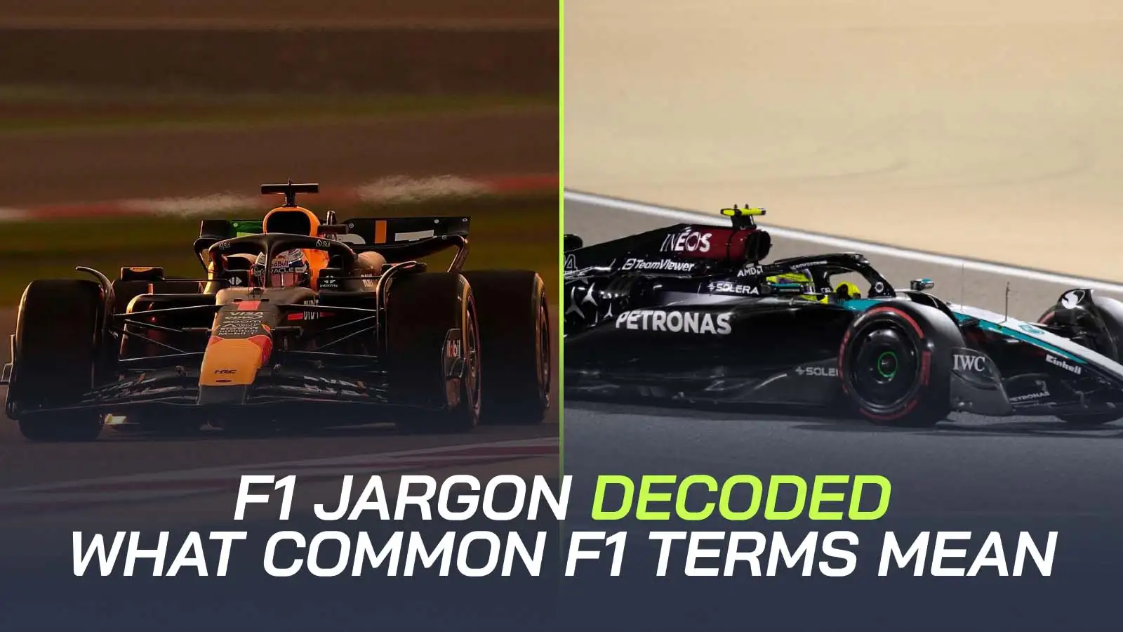 What F1 F1 jargon decoded: Explaining what common Formula 1 words mean