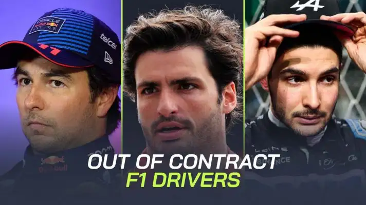 F1 Contract The 10 drivers out of contract at the end of the F1 2024 season