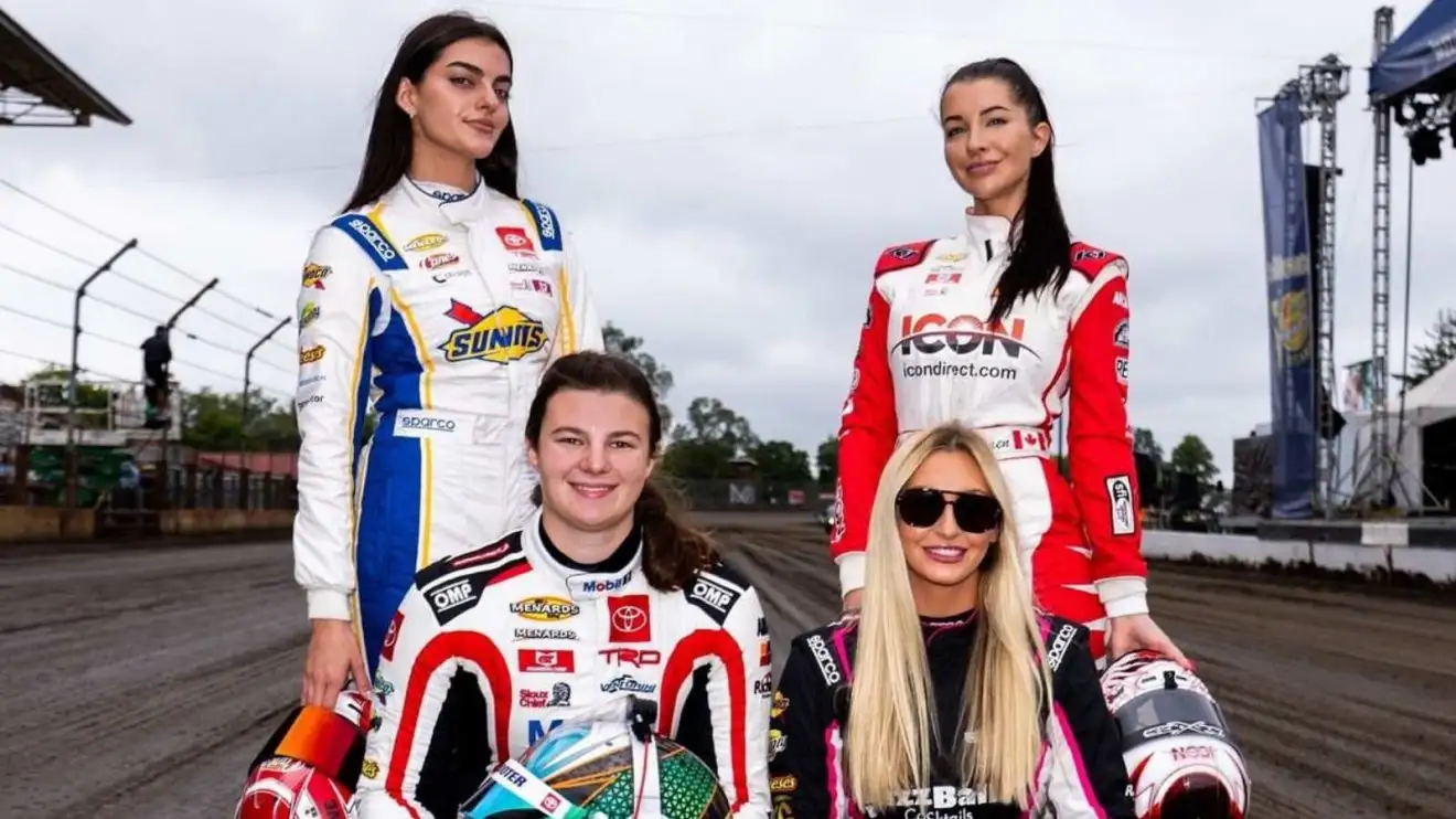 Car Amber Racing ARCA stock car series makes history with four women finishing in the top 10