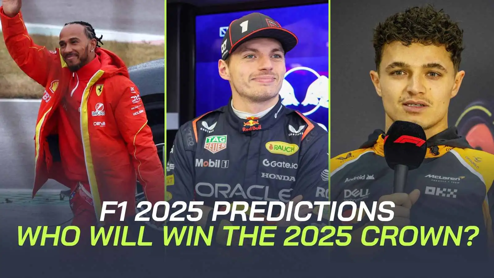 F1 2025 predictions: Title winners, Hamilton v Leclerc, driver moves ...