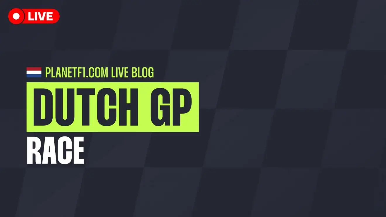 F1 LIVE: All the action as it happened from the Dutch Grand Prix
