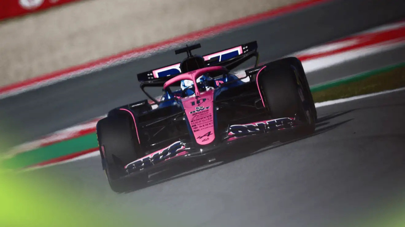 Alpine conducts private TPC test in Barcelona ahead of 2026 A526 car launch