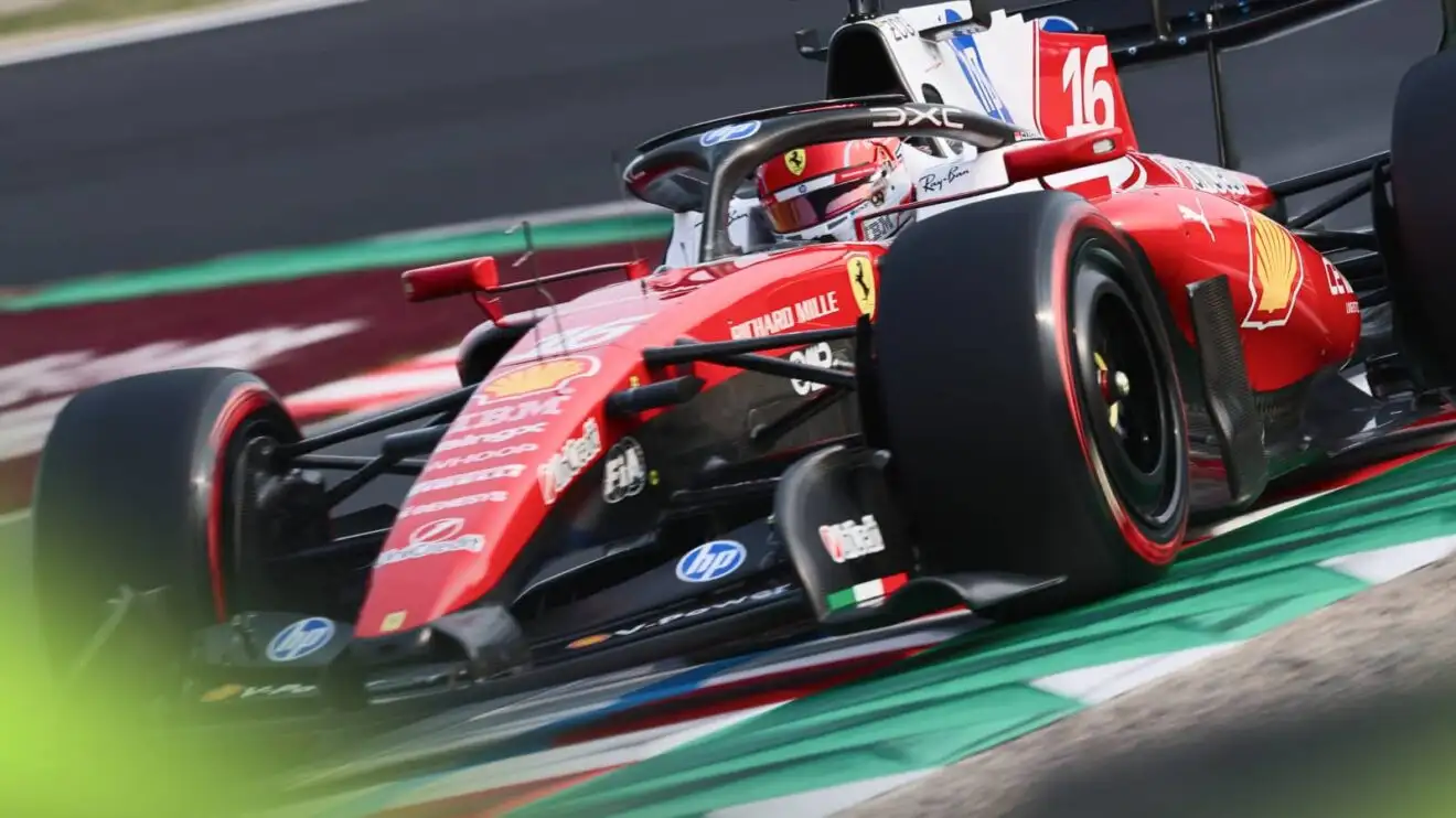 Ferrari Rear Wing Rpttating Ferrari rotating rear wing returns as Monza fan footage emerges