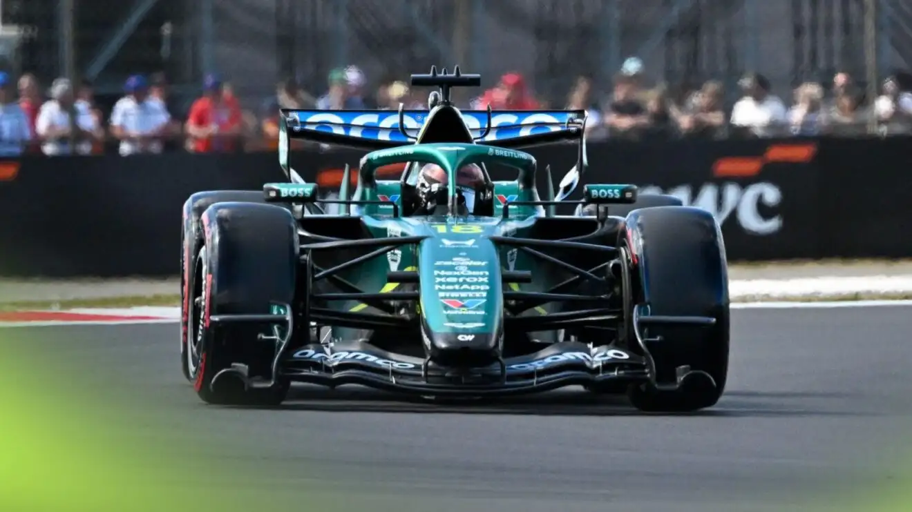 Stroll Lance Stroll triggered Aston Martin 'alarms' in viral footage