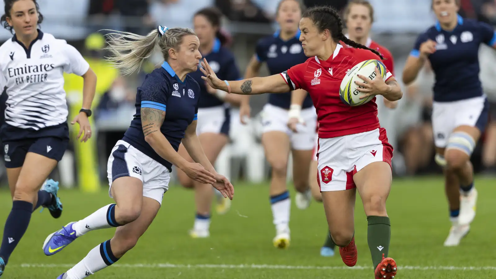 Women’s Rugby World Cup: Wales edge Scotland in thrilling clash ...