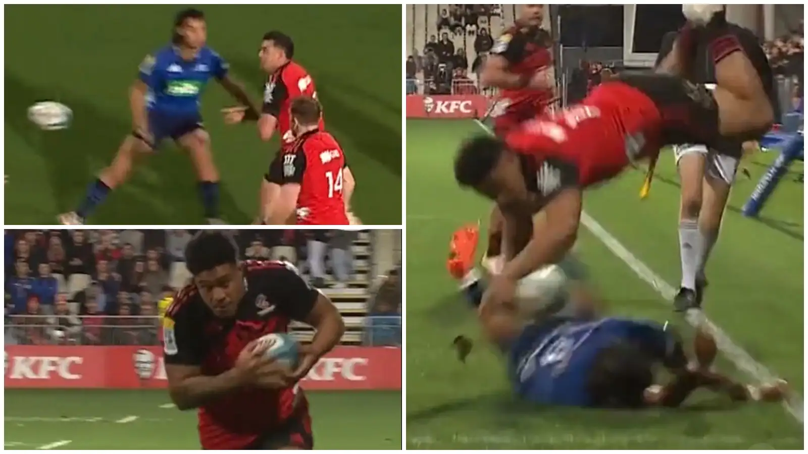 Artistic Injury To All Black Leicester Fainga'anuku Caps Crusaders' Painful Super Rugby Semifinal Loss Background in 4K Artistic Injury To All Black Leicester Fainga'anuku Caps Crusaders' Painful Super Rugby Semifinal Loss Background in 4K