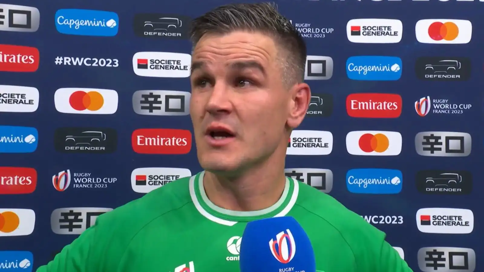 Sexton Rugby Johnny Sexton fights back the tears in emotional final post-match ...