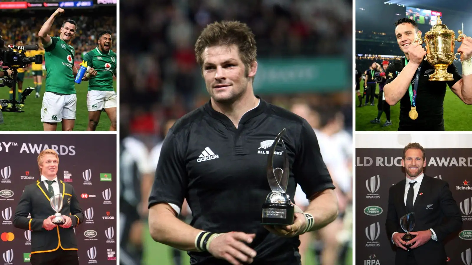 Top Rugby Players Past winners and nominees for the World Rugby Player of the Year ...