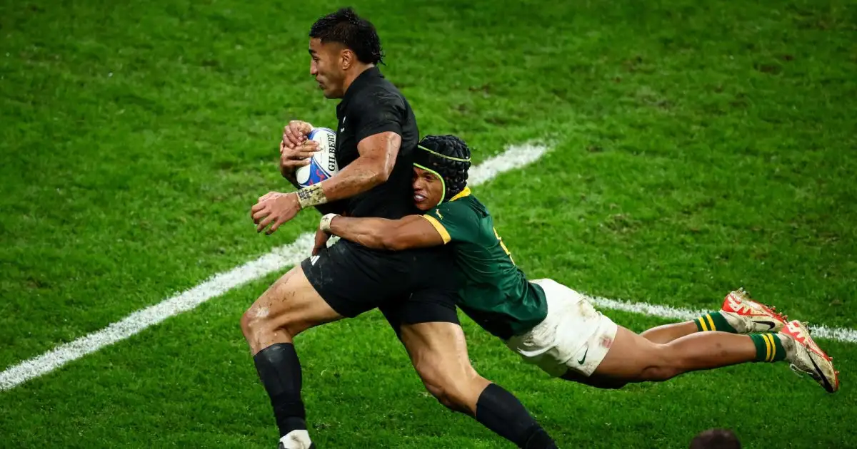 Boks star reveals inspiration behind THAT try-saving tackle in RWC ...