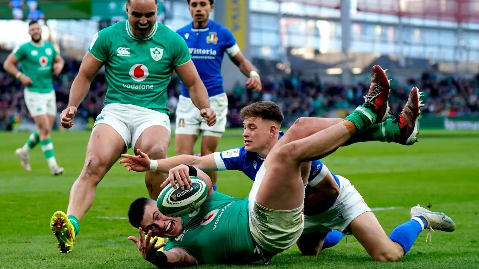 Ireland player ratings: Front-row demolition allows backs to cut loose ...