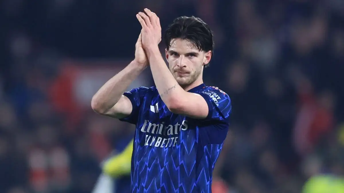 Arsenal Declen Rice Arsenal are struggling to enjoy themselves as Premier League leaders
