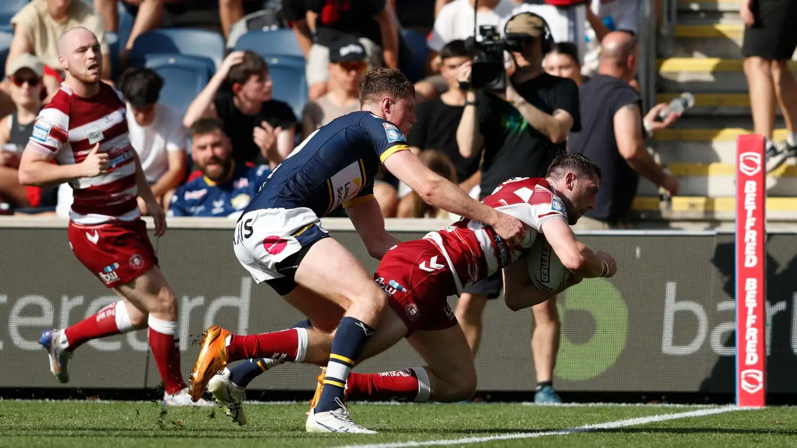 Wigan Warriors player ratings: Hat-trick hero Jake Wardle scoops top ...