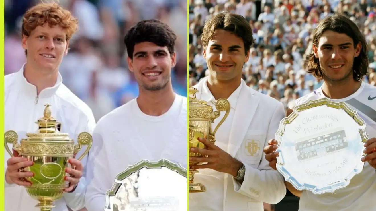 Serene Sinner Passes Alcaraz In Big Titles Battle, Federer In Win Rate Capture Digital Art Serene Sinner Passes Alcaraz In Big Titles Battle, Federer In Win Rate Capture Digital Art